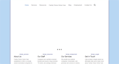 Desktop Screenshot of familychoicecare.com